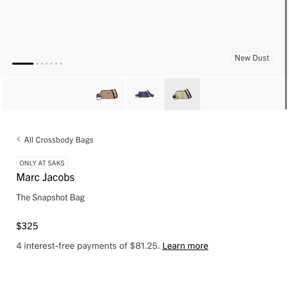 Marc Jacob’s snapshot bag - Picture 2 of 8